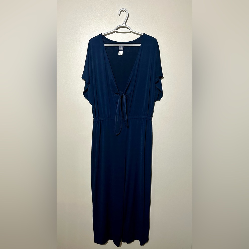 Swimsuits For All Jumpsuit Swimsuit Coverup - Size 14/16
